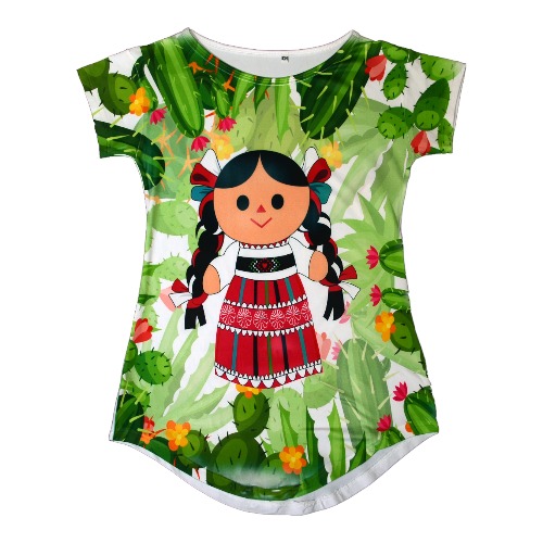 Playera Tena María Con Tunas